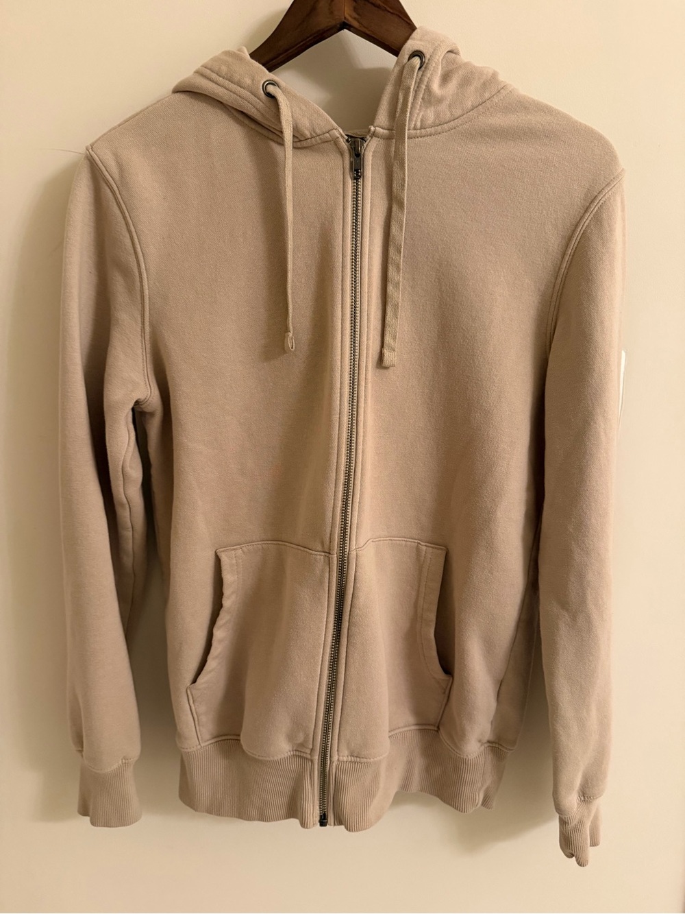 Goodfellow & Co Tan Zip Up Hoodie